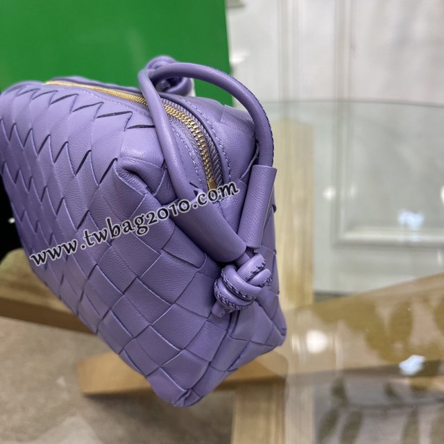 Bottega veneta高端女包 98090 寶緹嘉新款編織小方包 BV經典款編織小號肩背女包  gxz1307